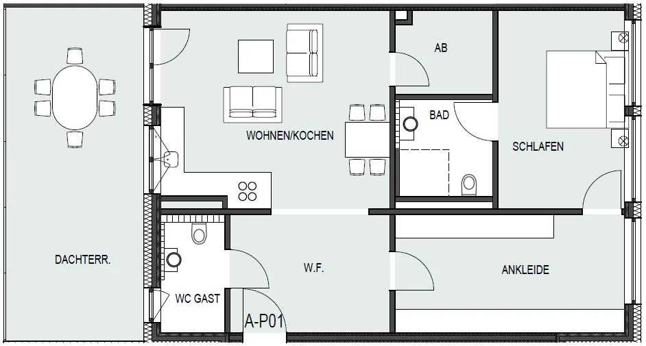 Grundriss A-P01