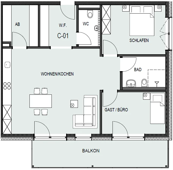 Grundriss C-01