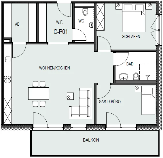 Grundriss C-P01