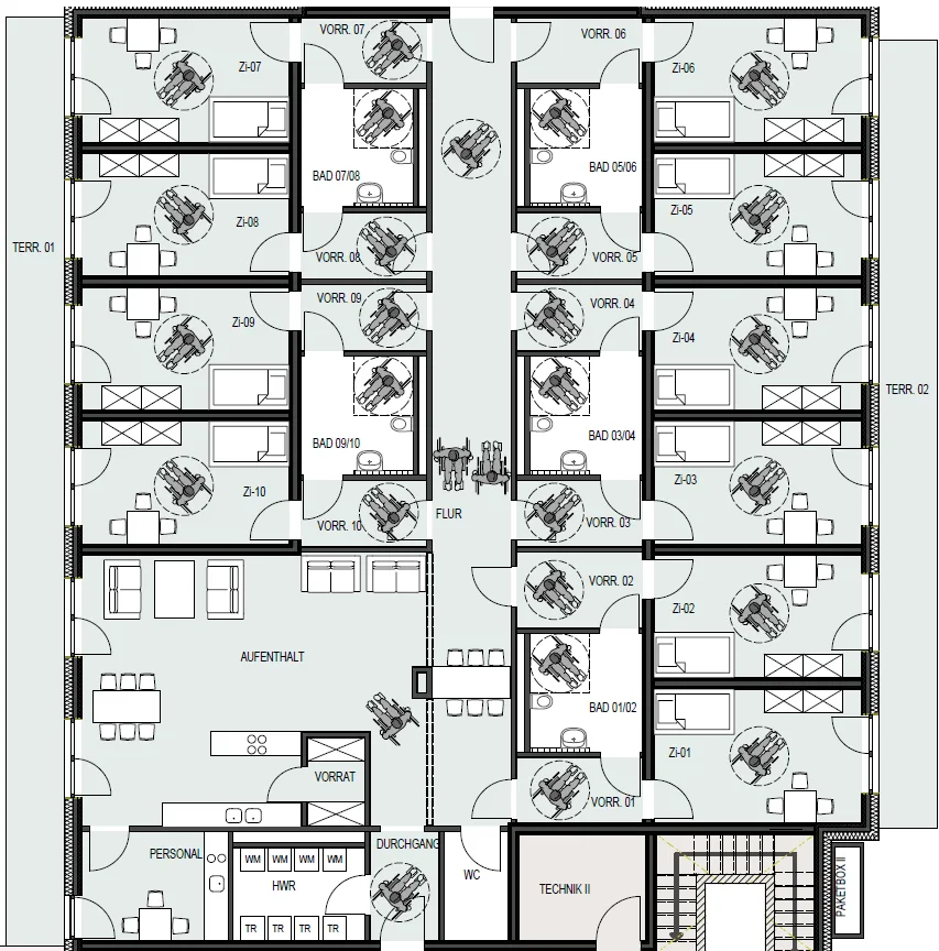 Grundriss EG-SENIOREN-WG